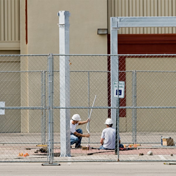 how much time can i rent the temporary fence for my construction site or event in Osborne